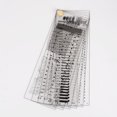 thumbnail image 3 of Unique Bargains High Precision SEC Size Estimation Chart 120m for Diameter Area and Line Width Protractor Defects Measuring, 3 of 6