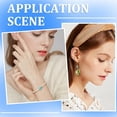 thumbnail image 4 of 1set 6 Strands 6 colors Baking Paint Turquoise Beads Strands with Enamel Disc Mixed color 4.5x2~2.5mm Hole: 1mm about 155pcs/strand 15.24 inch(38.7cm) 1 strand/color, 4 of 5