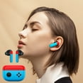 thumbnail image 5 of Noise Cancelling Wireless Earbuds, Adaptive Noise Cancelling to Environments, Heavy Bass, 60H Playtime, 2-in-1 Case and Phone Stand, IPX5, Wireless Charging, Bluetooth 5.3, 5 of 9