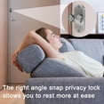 thumbnail image 2 of Degree Tumbler gate Lock gate Lock Screen Sliding barn Door Lock for Door and Window Security/Privacy ( Locks), 2 of 8