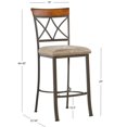 thumbnail image 3 of Linon Home Decor Linon Eden Bar Stool, 3 of 3