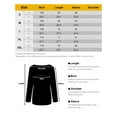 thumbnail image 2 of TWZH Women Multicolor Dogs Paw Graphic Print Long Sleeve Pullover Top, 2 of 2