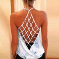 thumbnail image 2 of Gibobby Blusa de mujer Top sin mangas Camisetas con estilo(Blanco,CH), 2 of 4