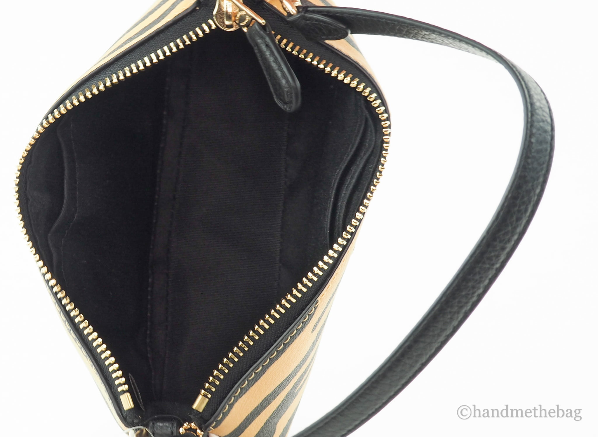 Wristlet nolita 19 leather crossbody bag Coach Beige in Leather - 36122345