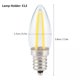 thumbnail image 4 of TUMALL 10 bombillas LED pequeñas E12 de filamento largo, regulables, 1,5 W, CA 110 V, HD, nuevo (predeterminado), 4 of 8