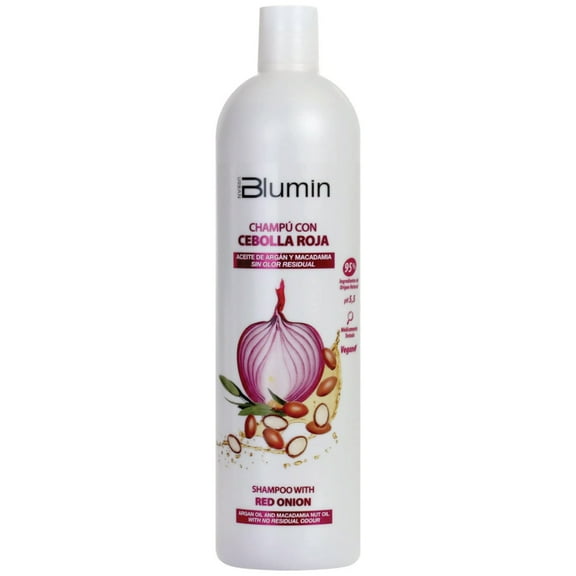 Blumin Shampoo with Extract of Red Onion, Argan Oil and Macadamia Nut Oil 1000ml