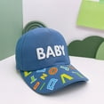 thumbnail image 2 of Xfvqtps Baby Baseball Cap Infant Toddler Boys Girls Summer Hat Letter Print Beach Breathable Sun Protection Sun Hat, 2 of 5