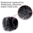 thumbnail image 1 of Fluffy Microphone Covers Furry Mic Protector with Good Elasticity Headset Karaoke Windscreen Voice Tube Protector with Good Elasticity Replacement for yeti/Pro, 1 of 9