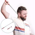 thumbnail image 5 of 2 Pack Grattoir Portable Extensible, Acier Inoxydable, Rouge, 5 of 5