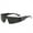 Black frame black fi, variant on Punk Sporty Sunglass Trendsetters for Vacation Dress Futuristic Role Play Rock Shades Futuristic Frame