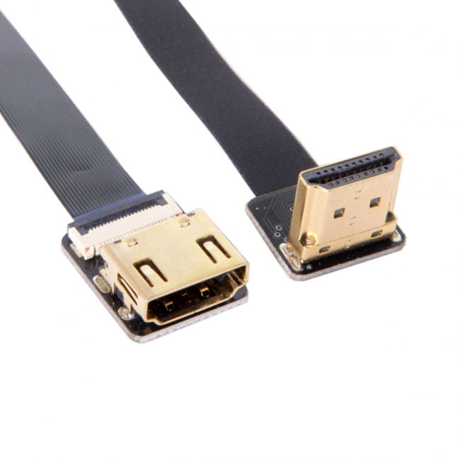 cable 50cm HDTV HDTV A type male to hdmi Female extension Gold
