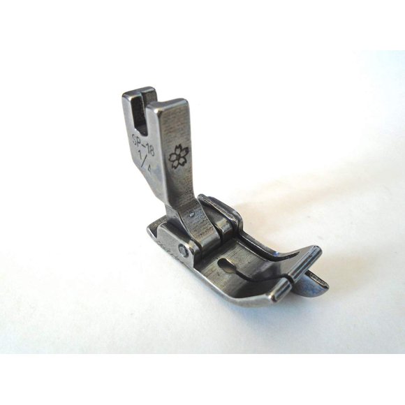 NGOSEW Industrial Sewing Machine Hinged with Guide Presser Foot for Juki DDL-5550, DDL-8300, DDL-8500, DDL-8700, DDL-9000 (1/4")