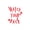 Red, variant on Vinyl Wall Art Decal - Watch Your Back - 9" x 8" - Seasonal Halloween Quote Sticker For Home Bathroom Mirror Office Entryway Living Room Scary Spooky Decor