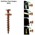 thumbnail image 4 of Gancho de almacenamiento Hangman BCK-25 Gold 4 en 1 Bear Claw, 4 of 7