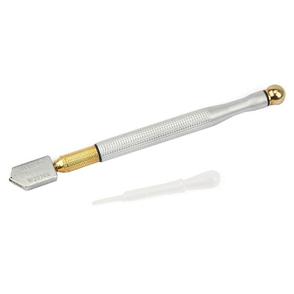 YIGSECU Professional Alloy Handle Glass Cutter Tool 2-19mm Professional Cutter for Thick Glass Tiles Pencil Shape Hand Tools