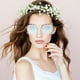 thumbnail image 2 of KAKOWELY 1 par de gafas de sol de moda sin montura para fiesta, gafas con forma de manzana, gafas para mujeres y hombres, 2 of 5