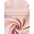 thumbnail image 6 of Buankoxy 5 Pack Women Cotton High Waist Panties Stretch Hipster Brief Underwear for Women, Size 6, 6 of 6