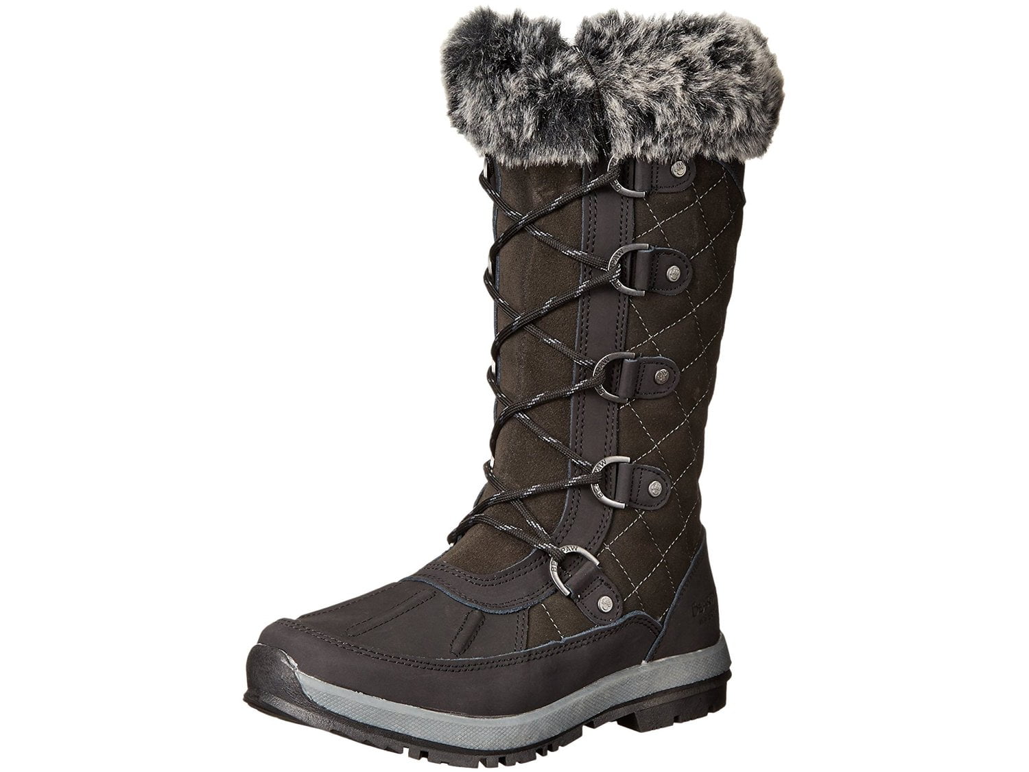 Bearpaw bearpaw women's fashion boot, black/grey, m080 m us
