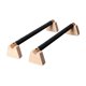 thumbnail image 5 of 2 barras paralelas de flexiones para entrenamiento para hombres y mujeres, asas de flexiones de madera resistentes 50 cm, 5 of 9