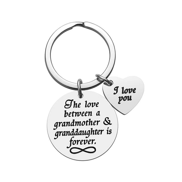 Tachiuwa Grandma Keychain Key Chain Car Keychains for Party Handbag Christmas B