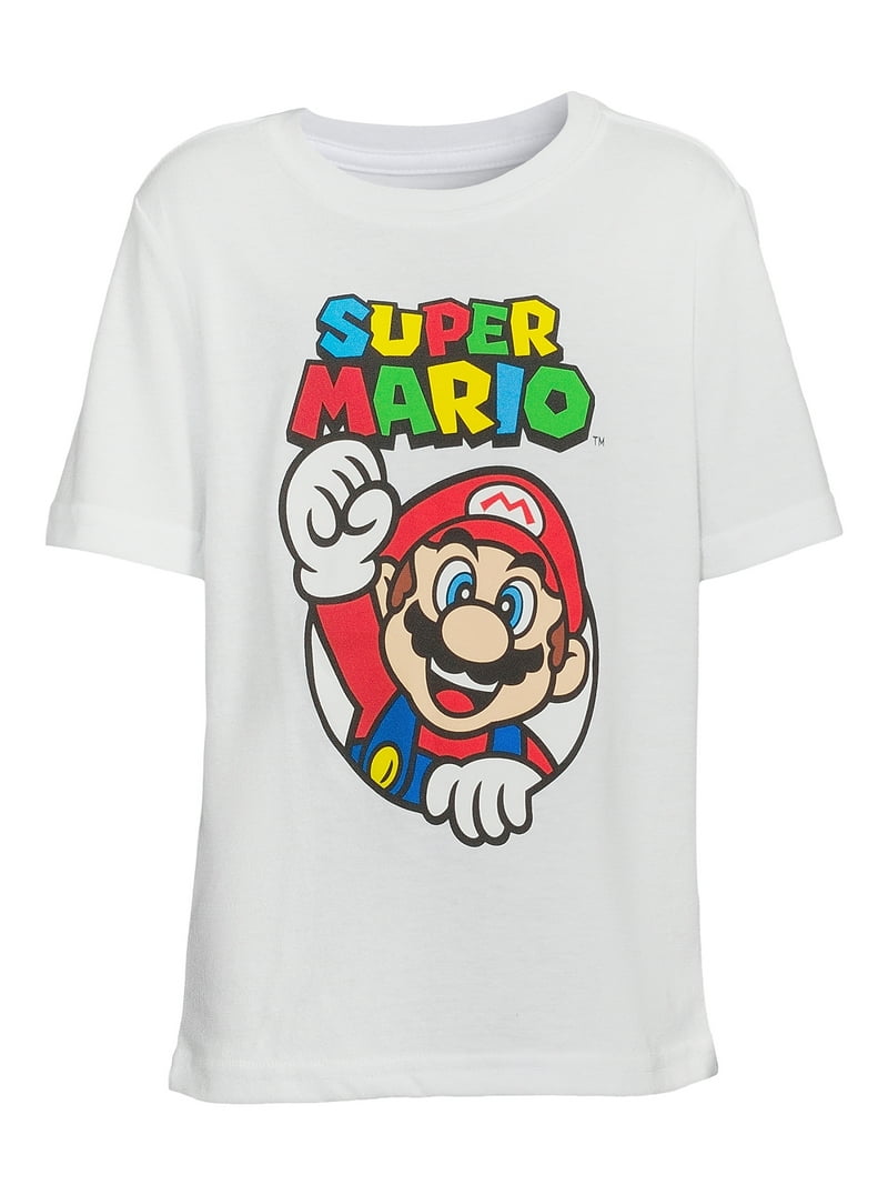 Nintendo Super Mario Bros Tee - Gamer Style Graphic T-Shirt