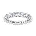 thumbnail image 1 of Bande Éternité Diamond pour Femmes 2.00 Carat TW Ronde en or Blanc, Jaune Ou Rose 10k (G-H, I2), 1 of 2