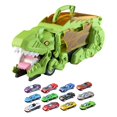 thumbnail image 3 of Juguete de Dinosaurio que Come Coches Cuticat Juego de Vehículos Verde, 3 of 8