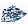 thumbnail image 4 of S4Sassy Blue Geometric Shibori Tea Napkins Dinner Napkins Printed Holiday Tablecloth Kitchen Napkins, 4 of 6