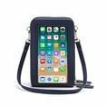 thumbnail image 5 of Satchel Purse Soft Pu Leather Women Rfid Blocking Small Crossbody Bags Cell Phone Purse Built In Wallet Shoulder Bag, 5 of 5