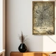 thumbnail image 4 of Atlanta Vintage Map Prints Canvas, Georgia Map Art Canvas, Canvas, Atlanta Map City style Watercolor art Canvas, 4 of 6