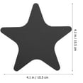 thumbnail image 2 of IBASETOY 24Pack of Waterproof Non-slip Bath Grip Stickers Black Peva Star Shaped for Household Users, 2 of 5