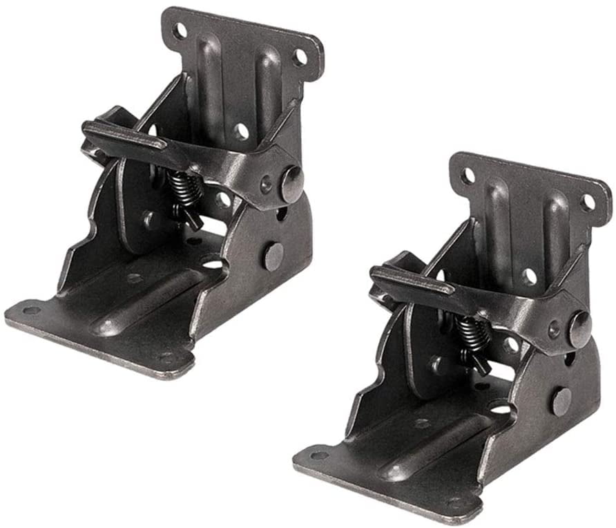 2Pcs Folding Bracket Bracket, SelfLocking Hinges, Folding Furniture