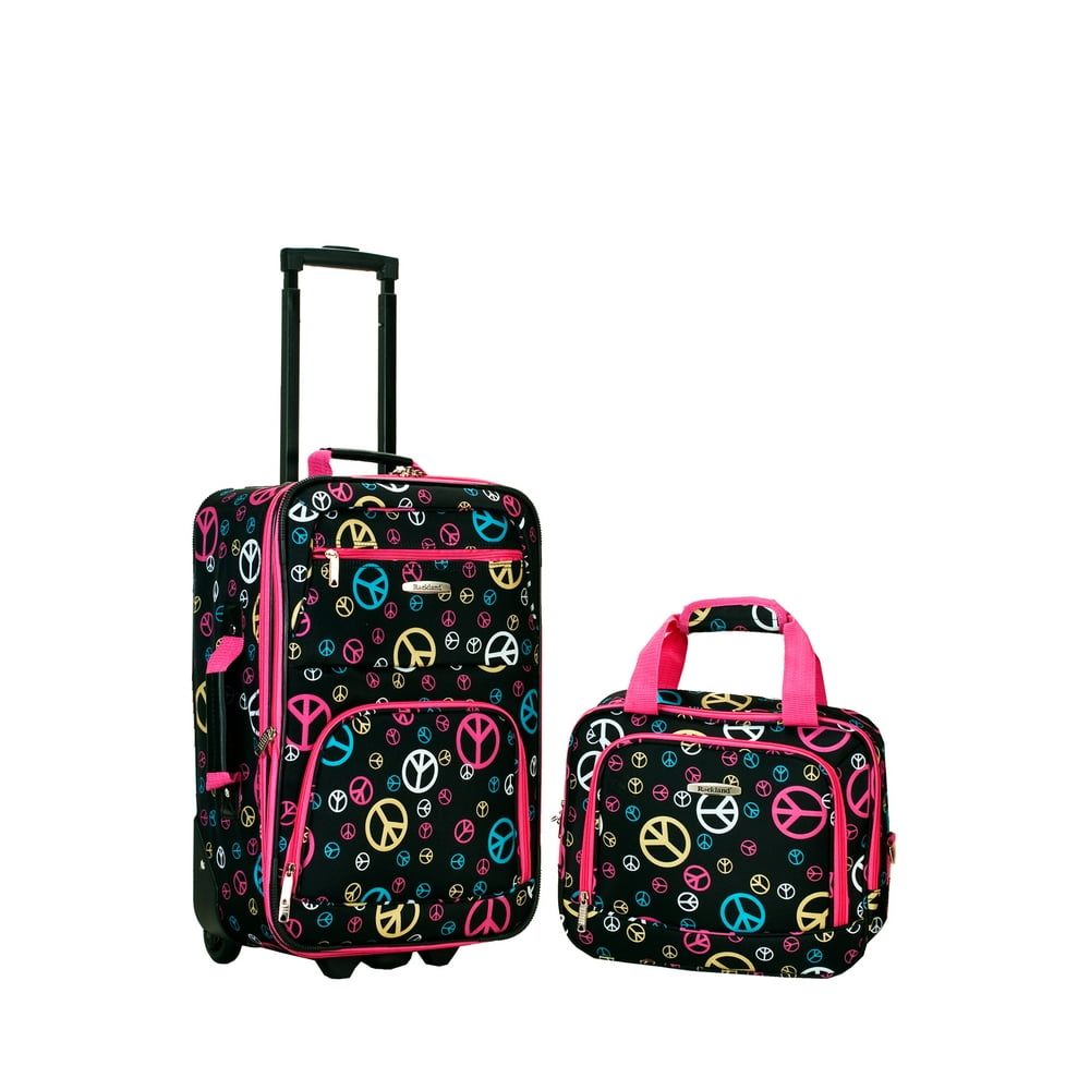 Rockland Rockland Luggage Rio SoftSide 2Piece CarryOn Luggage Set