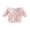 Pink, variant on Cjfdfy Newborn Baby Girl Fall Romper Pink Gingham Long Sleeve Ruffle Bubble Bodysuit Baby Announcement Outfit Infant Cute Going Home Fall Winter Clothes 0-18M