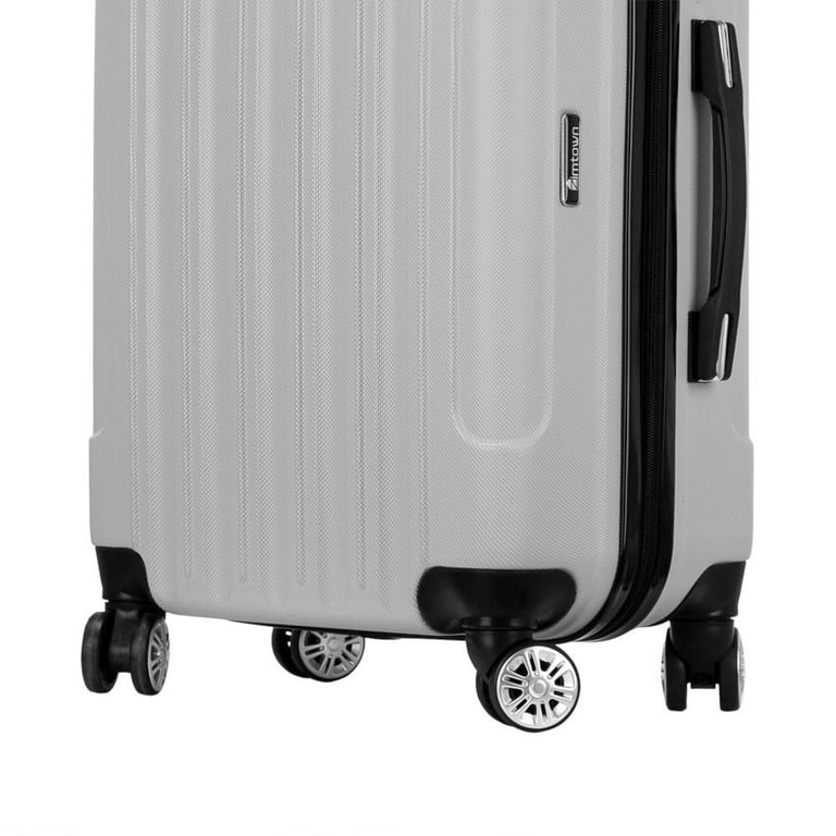 Zimtown 3PCS Ultra Lightweight Hardside Luggage Set, ABS Trolley