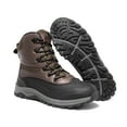 thumbnail image 2 of Nortiv 8 Men's Insulated Waterproof Construction Rubber Sole Winter Snow Skii Boots, 2 of 7