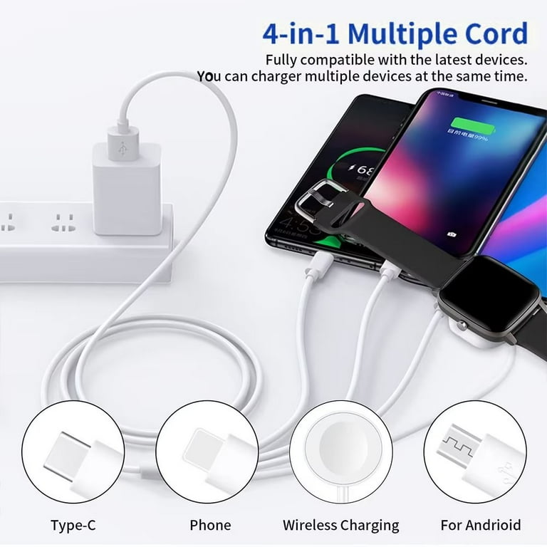 in Multi USB Charging Cable, Portable Apple Watch Wireless