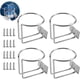 thumbnail image 5 of Portavasos Universal De Acero Inoxidable Para Barcos, Coches, Embarcaciones Y Autocaravanas Organizador Para Vasos Con Tornillos, 5 of 8