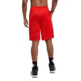 thumbnail image 5 of Champion Mesh Gym, Lightweight Athletic Shorts for Men Reg Tall, Crimson C Patch Logo, 3X-Large Big, 5 of 6