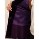 thumbnail image 5 of Chaqueta tipo blazer Allegra K de terciopelo con cinturón para oficina de trabajo mujer Púrpura M, 5 of 6
