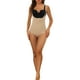 thumbnail image 2 of INSPIRAR CHIC Día de la Madre Mallas de Control de Abdomen para Mujeres Ropa Interior Moldeadora con Tirantes Ajustables Mono de Cuerpo Abierto Color Beige Medio, 2 of 5