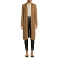 thumbnail image 2 of Time and Tru Women's Open Front Duster Cardigan, 2 of 6
