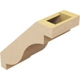thumbnail image 5 of Ekena Millwork 5"W x 10"D x 10"H Copenhagen Rough Cedar Woodgrain TimberThane Knee Brace, Primed, 5 of 6