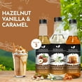 thumbnail image 2 of Syruvia Variety Pack Vanilla, Hazelnut & Caramel Flavored Coffee Syrups, 2 of 6
