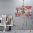 thumbnail image 4 of Happy Valentine’s Day Adorable German Shepherd Puppy Holding Heart Balloon Horizontal Matte Canvas Poster Alsatian Dog Lover Gifts Wall Art Home Decor - 00030, 4 of 5