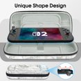 thumbnail image 6 of FINTIE Case for Nintendo Switch 2 (2025), Shockproof Hard Shell Carrying Cover Portable Protective Travel Bag with 20 Game Card Slots & Inner Pocket, Marble, 6 of 11