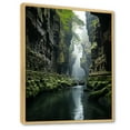 thumbnail image 2 of Designart "Canyon Picture Enchanted Ravine" Landscape & Nature Floater Framed Canvas Wall Art, 2 of 7