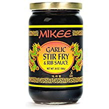 MIKEE Garlic Stir Fry & Rib Sauce Gluten Free 20 Oz. Pack Of