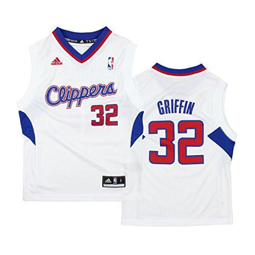 Visiter la boutique adidasadidas Los Angeles Clippers Blake Gryphon # 32 NBA pour Enfant Petits garçons Away Réplique Jersey – Rouge 