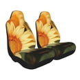 thumbnail image 2 of Salouo Golden Sunflower In Field Pattern Car Seat Covers,Universal Car Seat Protectors Easy to Install Car Cover Car Accessories Auto/rucks/Van/SUV-2 PCS, 2 of 9